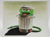 SESAME STREET OSCAR THE GROUCH