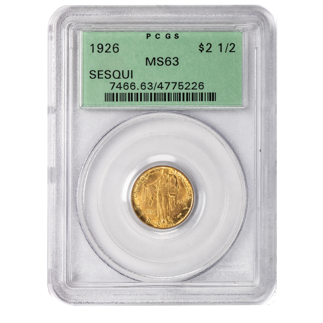 SESQUICENTENNIAL COMMEMORATIVE GOLD