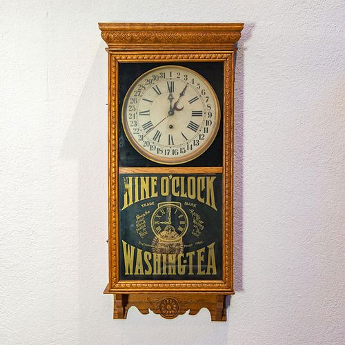 SESSIONS ADVERTISING WALL CLOCK,