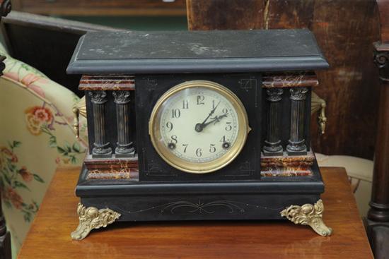 SESSIONS MANTLE CLOCK. Eight day 