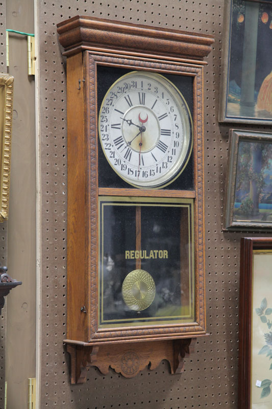 SESSIONS REGULATOR WALL CLOCK.