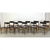 Set 10 Erik Buch Dining Chairs