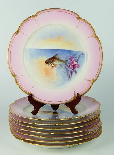 SET (10) FABULOUS ANTIQUE HAND