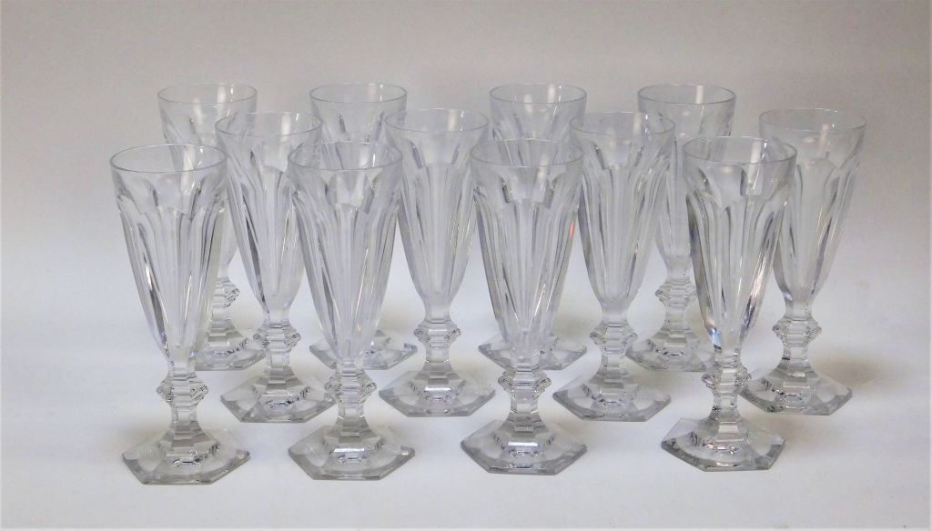 SET 12 BOXED BACCARAT HARCOURT