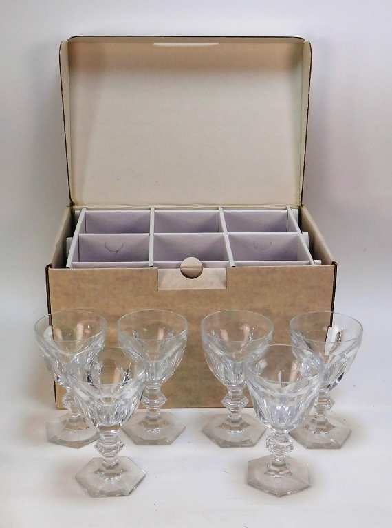 SET 12 BOXED BACCARAT HARCOURT