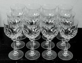 SET, 12 MIKASA CRYSTAL NORMAND