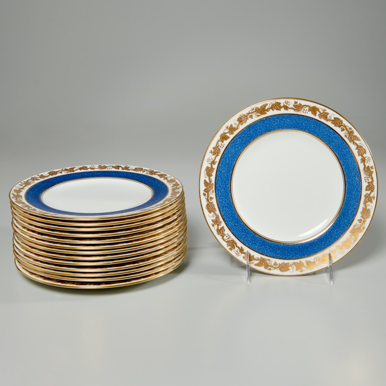 SET (14) WEDGWOOD "WHITEHALL" SALAD