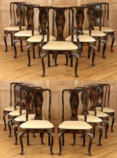 SET 15 QUEEN ANNE CHINOISERIE