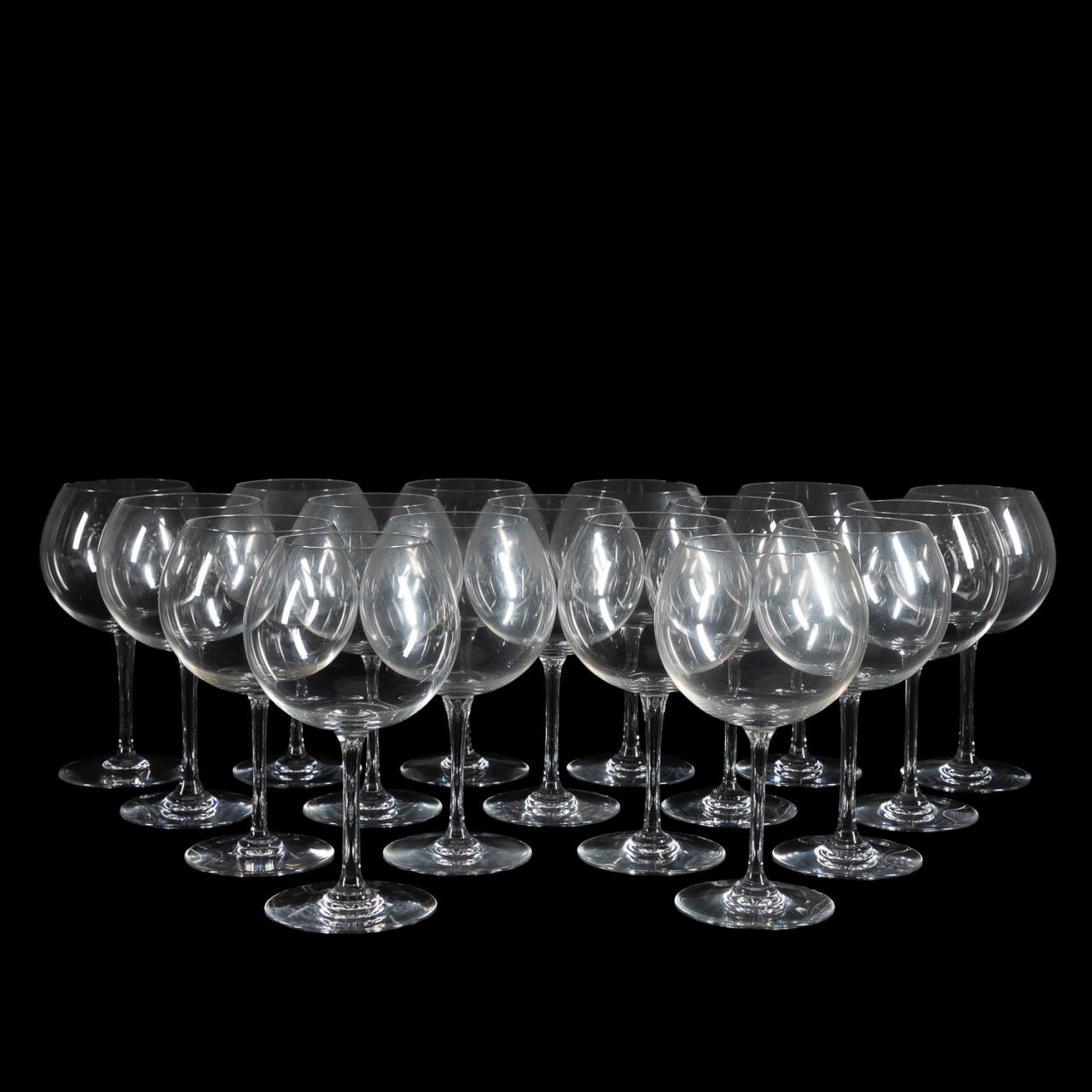 SET 17, BACCARAT "TASTEVIN" CRYSTAL