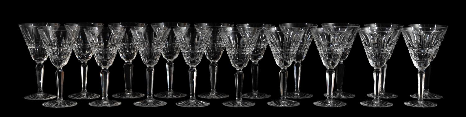 SET, 19 WATERFORD "GLENMORE" CLARET