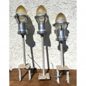 Set 3 Industrial Glass Holopha