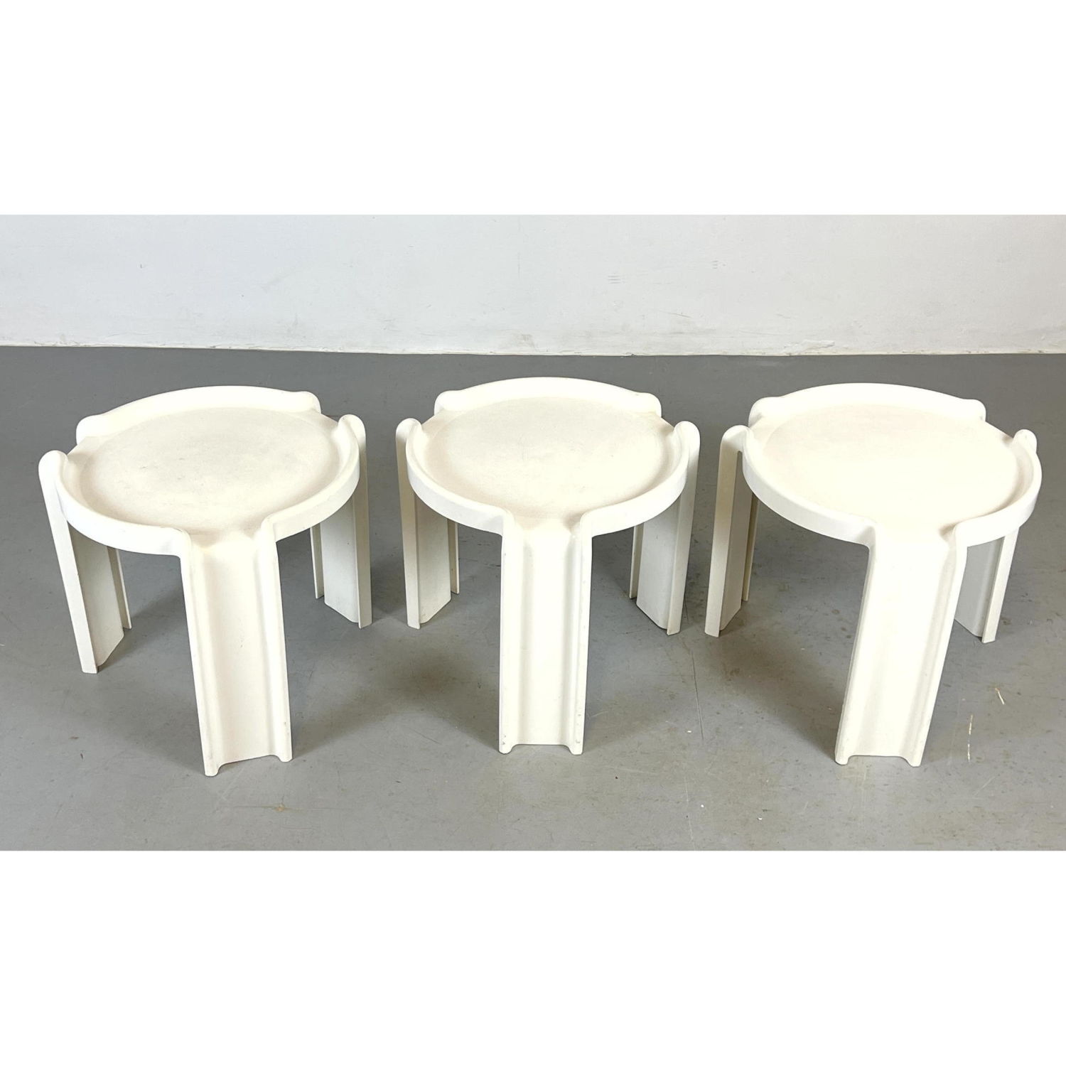 Set 3 Stacking SYROCO Molded