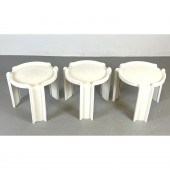 Set 3 Stacking SYROCO Molded P