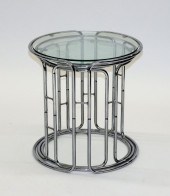 SET 3 TUBULAR CHROME MCM NESTI