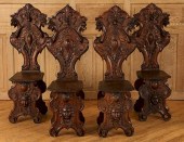 SET 4 19TH C. RENAISSANCE REVI