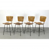 Set 4 Arthur Umanoff Bar Stool