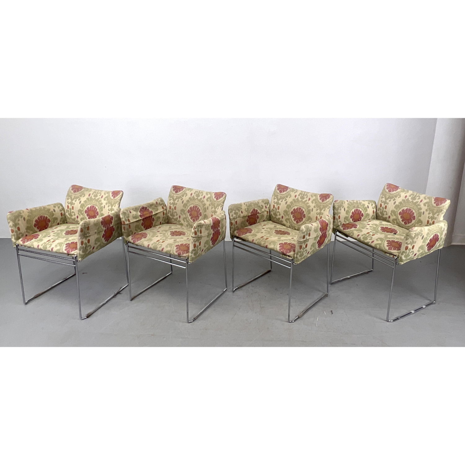 Set 4 B BERGER Dining Chairs.