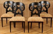 SET 4 BIEDERMEIER STYLE DINING