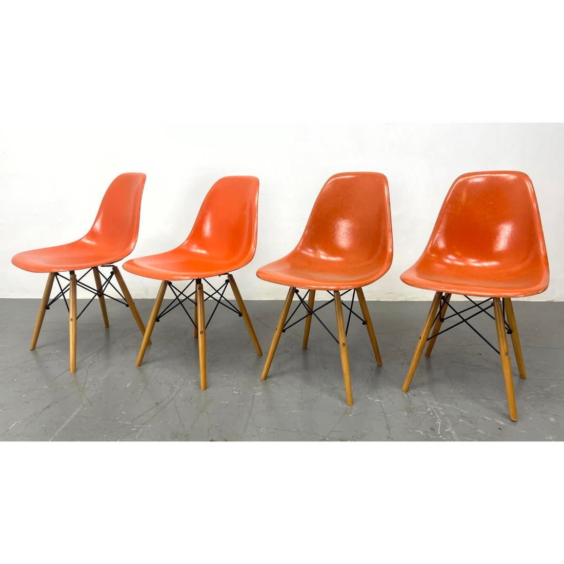 Set 4 CHARLES EAMES for HERMAN