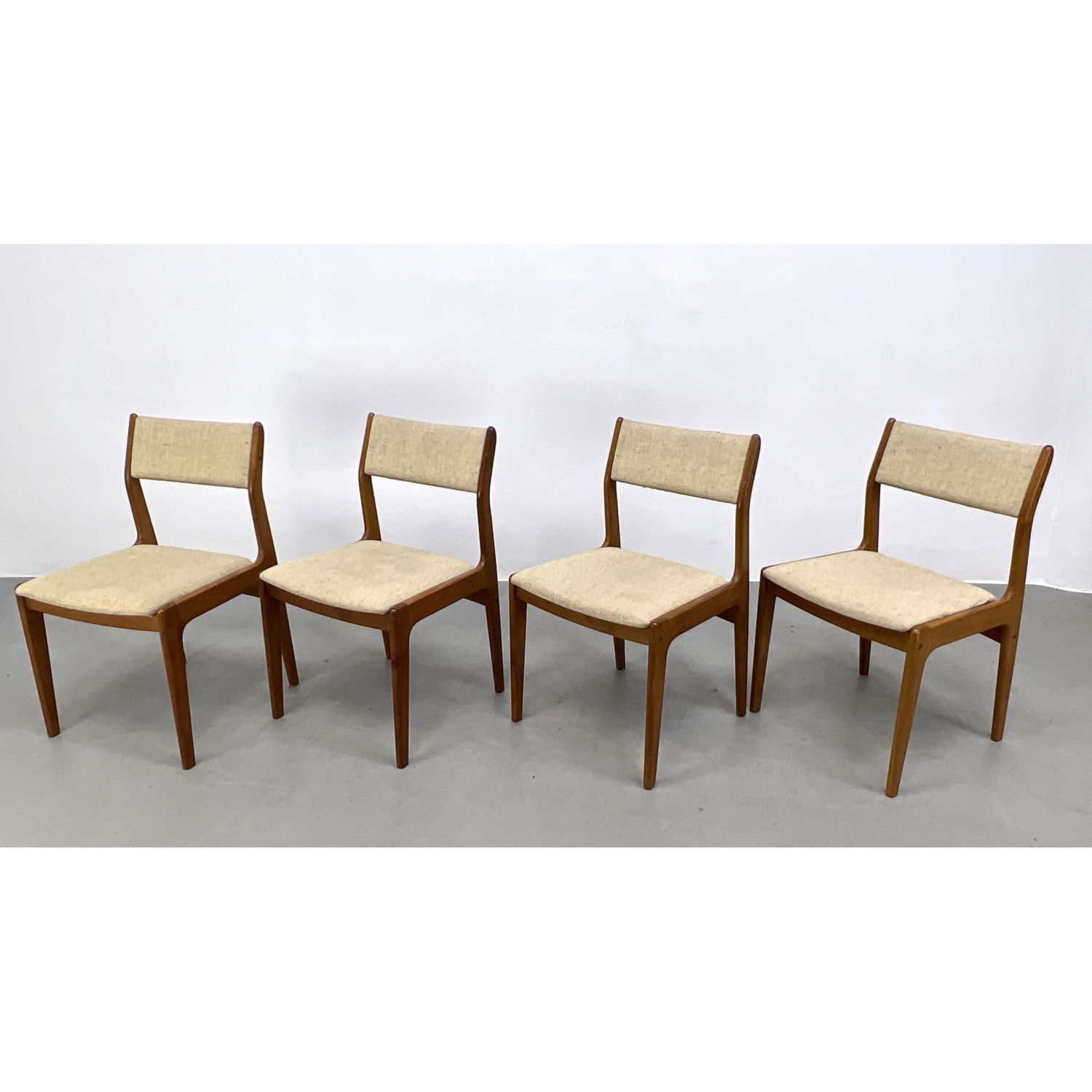 Set 4 D-Scan Danish Modern Teak