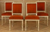 SET 4 FRENCH LOUIS XVI STYLE S