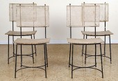 SET 4 FRENCH SIDE CHAIRS ATTR.