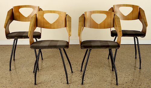 SET 4 ITALIAN BENT ROSEWOOD