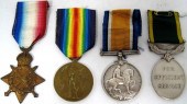 Set 4 Medals Awarded to SPR J