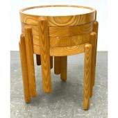 Set 4 Nesting Stacking Round S