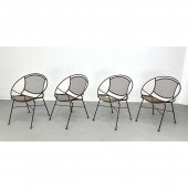 Set 4 Salterini Radar chairs.