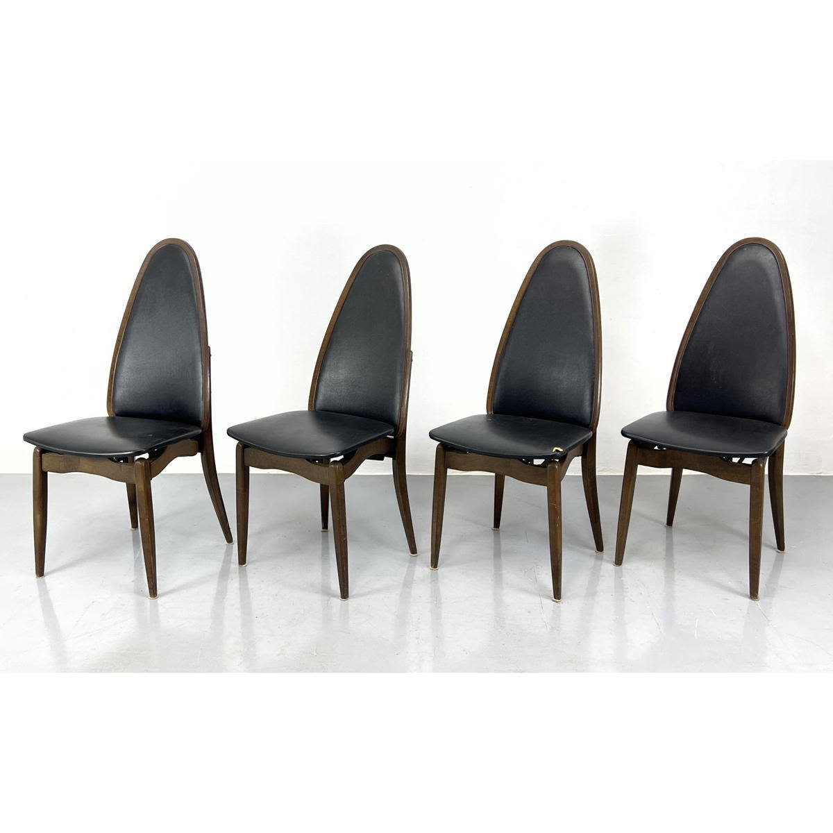 Set 4 STAKMORE Folding Chairs. Tall