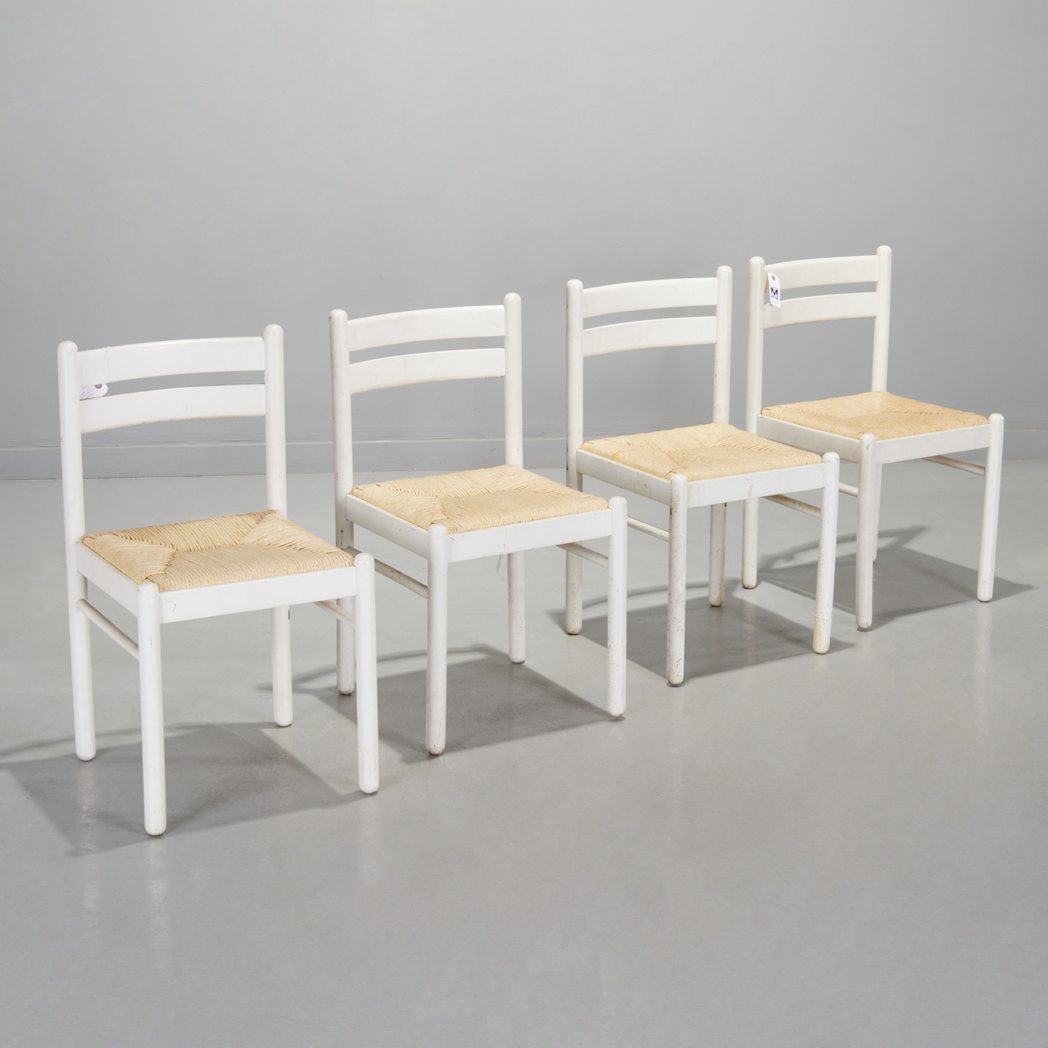 SET (4) VICO MAGISTRETTI STYLE SIDE