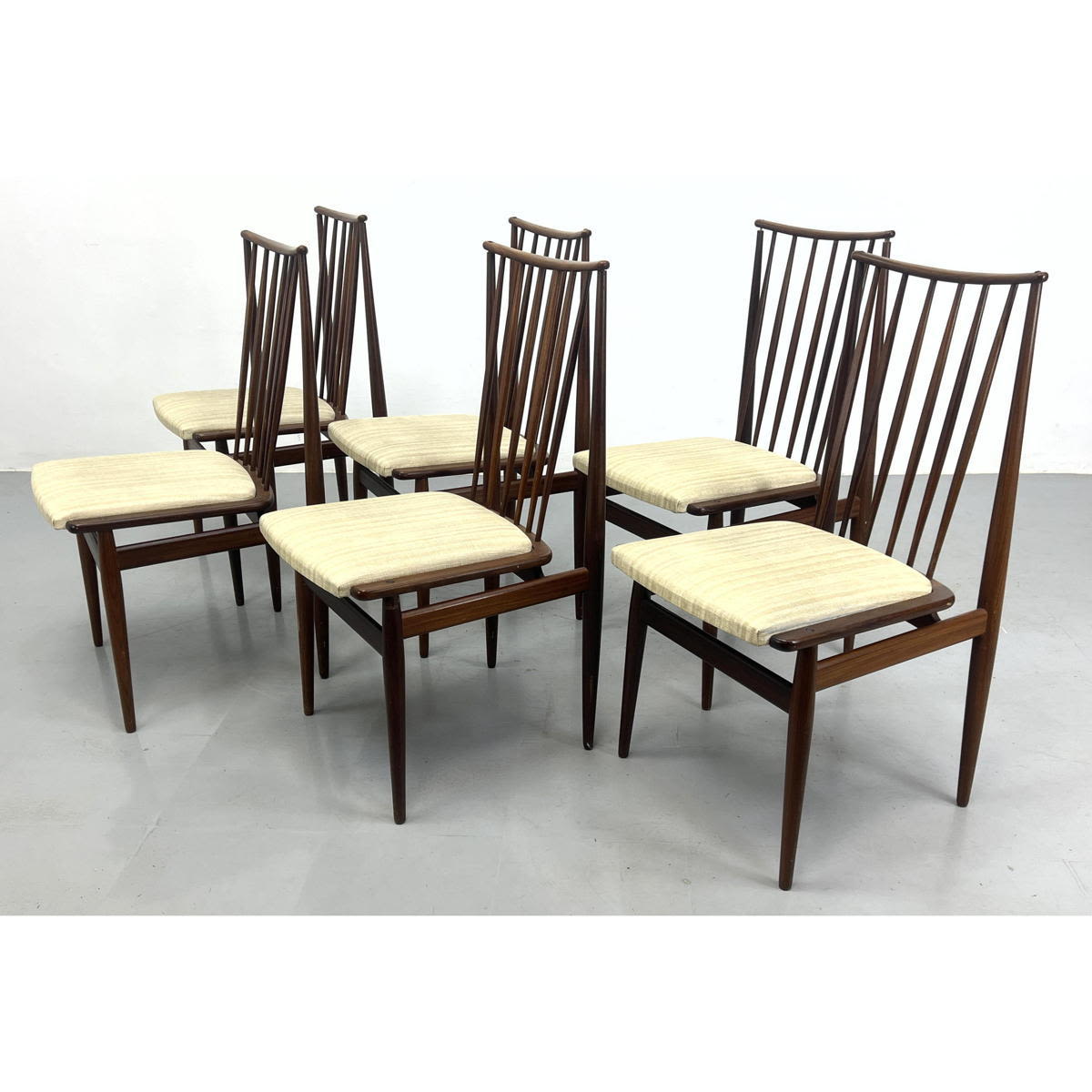 Set 6 AASE MOBLER Norway Teak