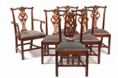 SET (6) CHAIRS - Custom Chippe