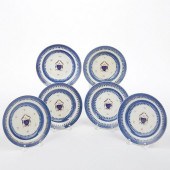 SET: 6 CHINESE EXPORT DRAPE AN