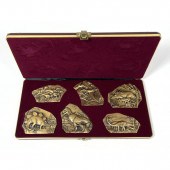 Set 6 DON EVERHART Bronze Dino