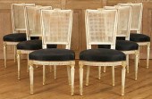 SET 6 FRENCH CARVED REGENCY ST
