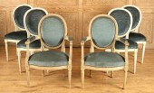 SET 6 FRENCH LOUIS XVI DINING