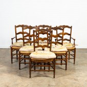 SET 6, FRENCH PROVINCIAL OAK L