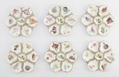 SET 6 HAVILAND LIMOGES OYSTER