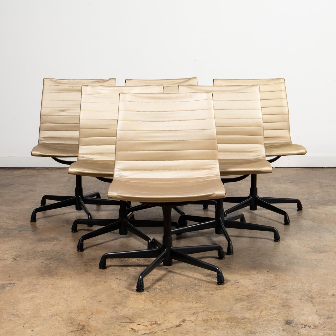 SET, 6 HERMAN MILLER ALUMINUM GROUP