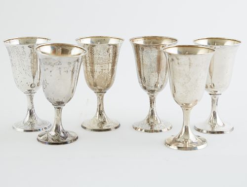 SET 6 INTERNATIONAL STERLING SILVER