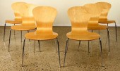 SET 6 LABELED KNOLL STUDIO SPR