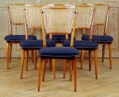 SET 6 MID CENTURY MODERN DININ