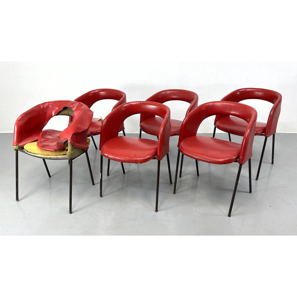 Set 6 Red Gastone Rinaldi P34