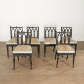 SET (6) VICTORIAN "GOTHICK" EB