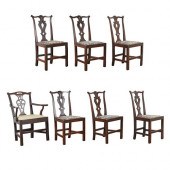 SET 7 CHAIRS ENGLISH OR IRISH