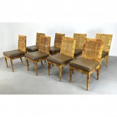 Set 8 BIELECKY BROTHERS Rattan