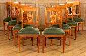 SET 8 FRENCH CHERY DINING CHAI