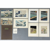 Set 8 Japanese Woodblock Ukiyo